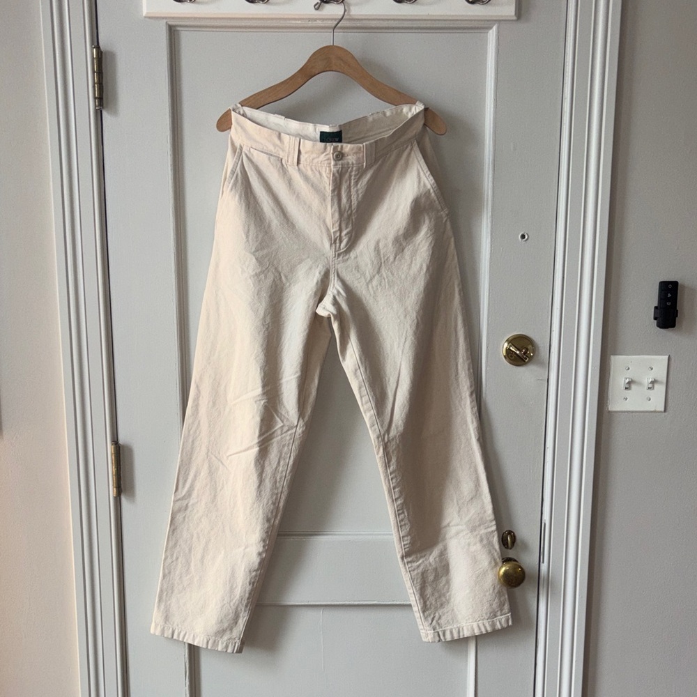 J. Crew Men's Canvas Straight-Leg Chinos